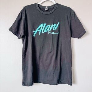 Alani Black Short Sleeve Tee Size Medium